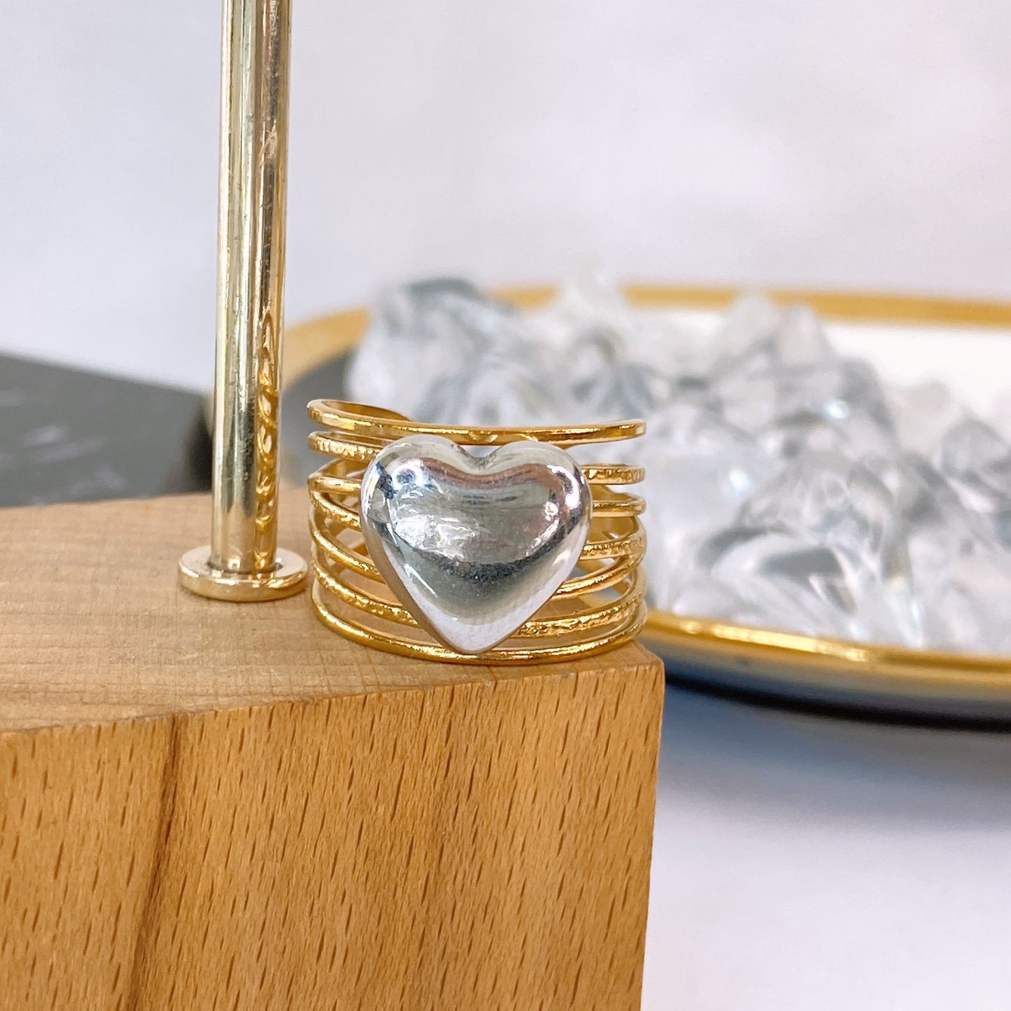 Anillo de Acero Inoxidable Ajustable RAI1330-1