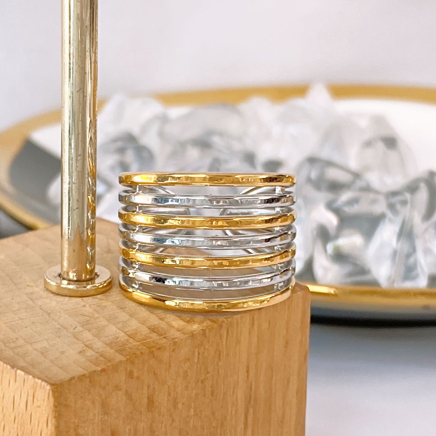 Anillo de Acero Inoxidable Ajustable RAI1326-3