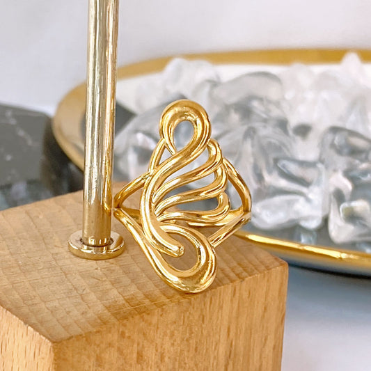Anillo de Acero Inoxidable Ajustable RAI1312-1