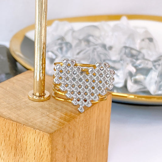 Anillo de Acero Inoxidable Ajustable RAI1331-1