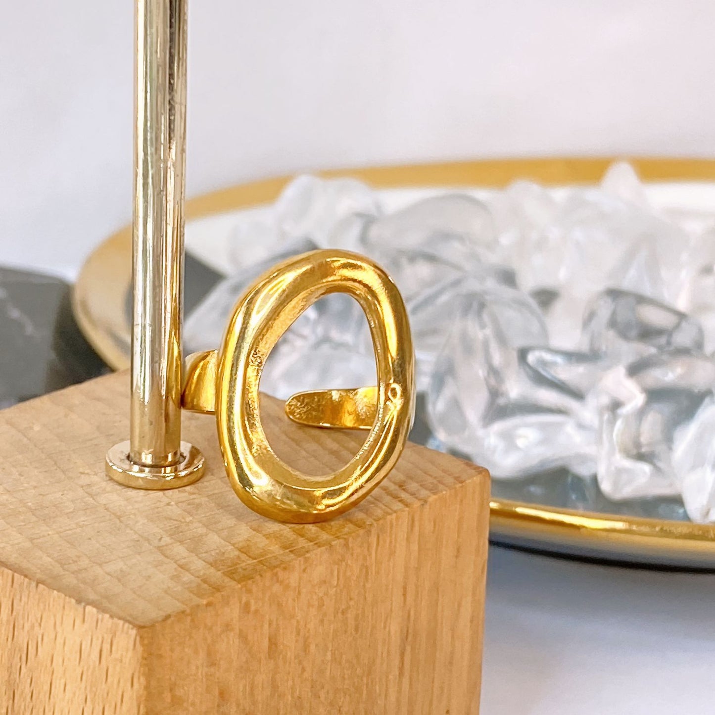 Anillo de Acero Inoxidable Ajustable RAI1310-1