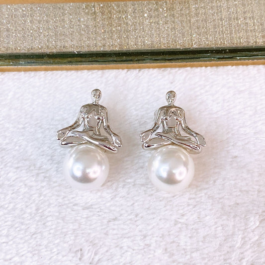 Arete de Chapa de Oro COA2835-2