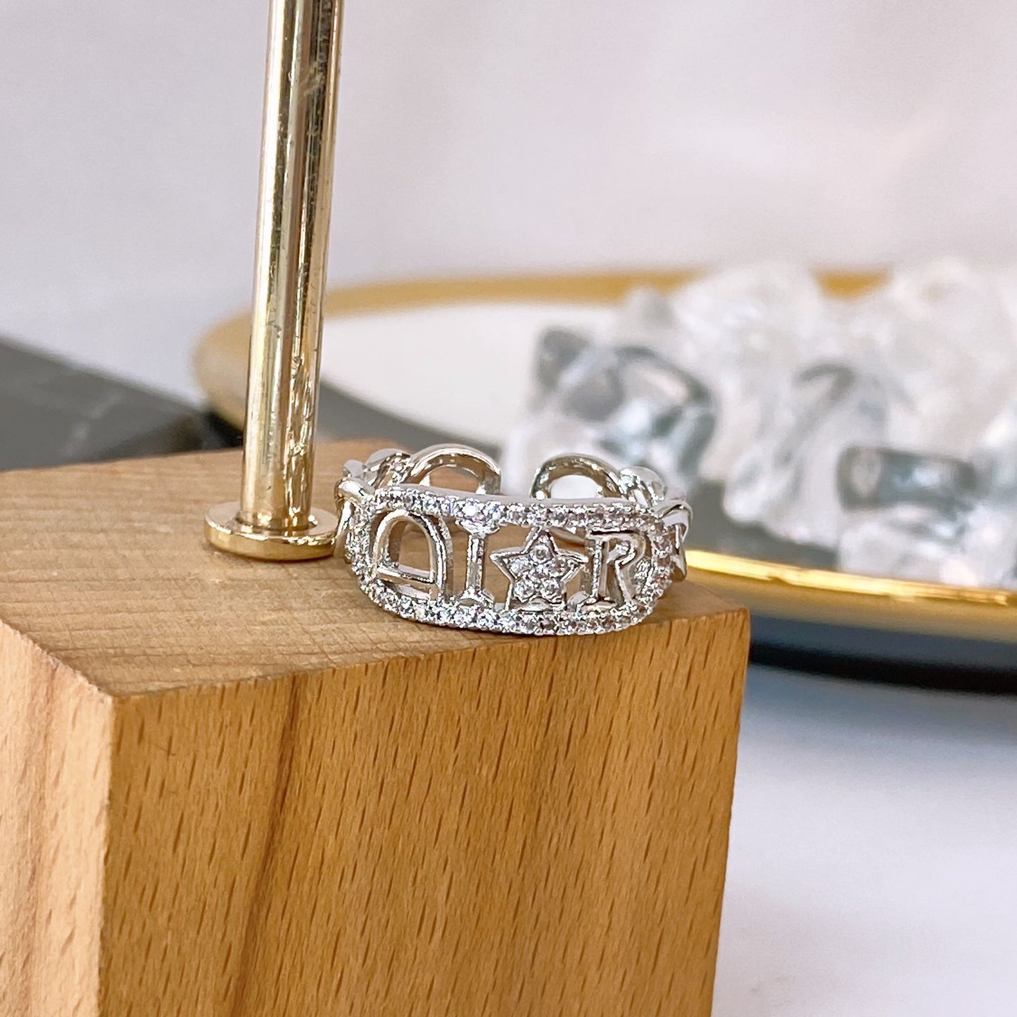 Anillo de Chapa de Oro Ajustable ACO1710-2