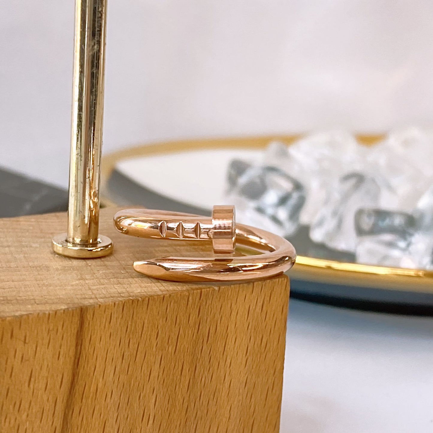 Anillo de Acero Inoxidable Talla #7 RAI1336-7