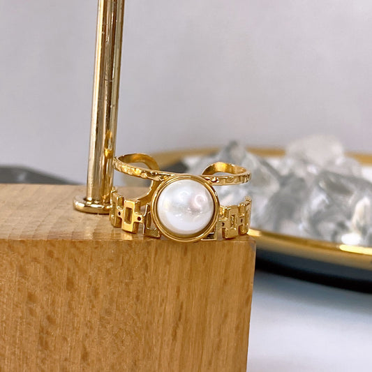 Anillo de Acero Inoxidable Ajustable RAI1353-1