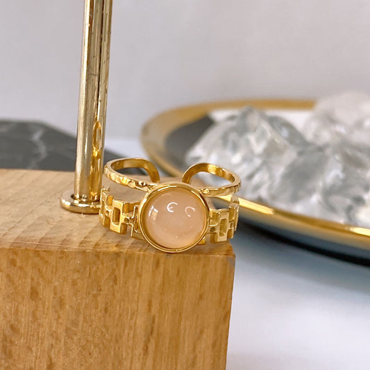 Anillo de Acero Inoxidable Ajustable RAI1353-3