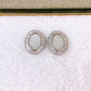 Arete de Chapa de Oro COA2873-2