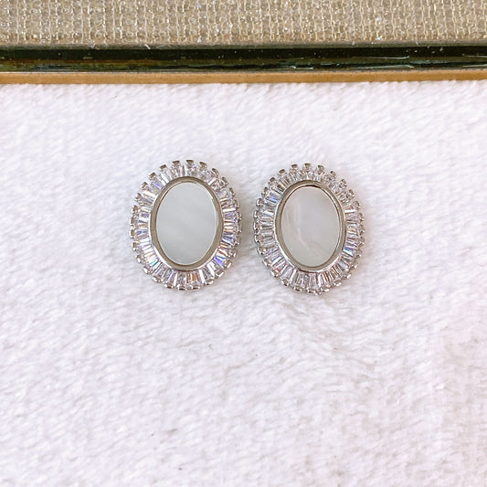 Arete de Chapa de Oro COA2873-2