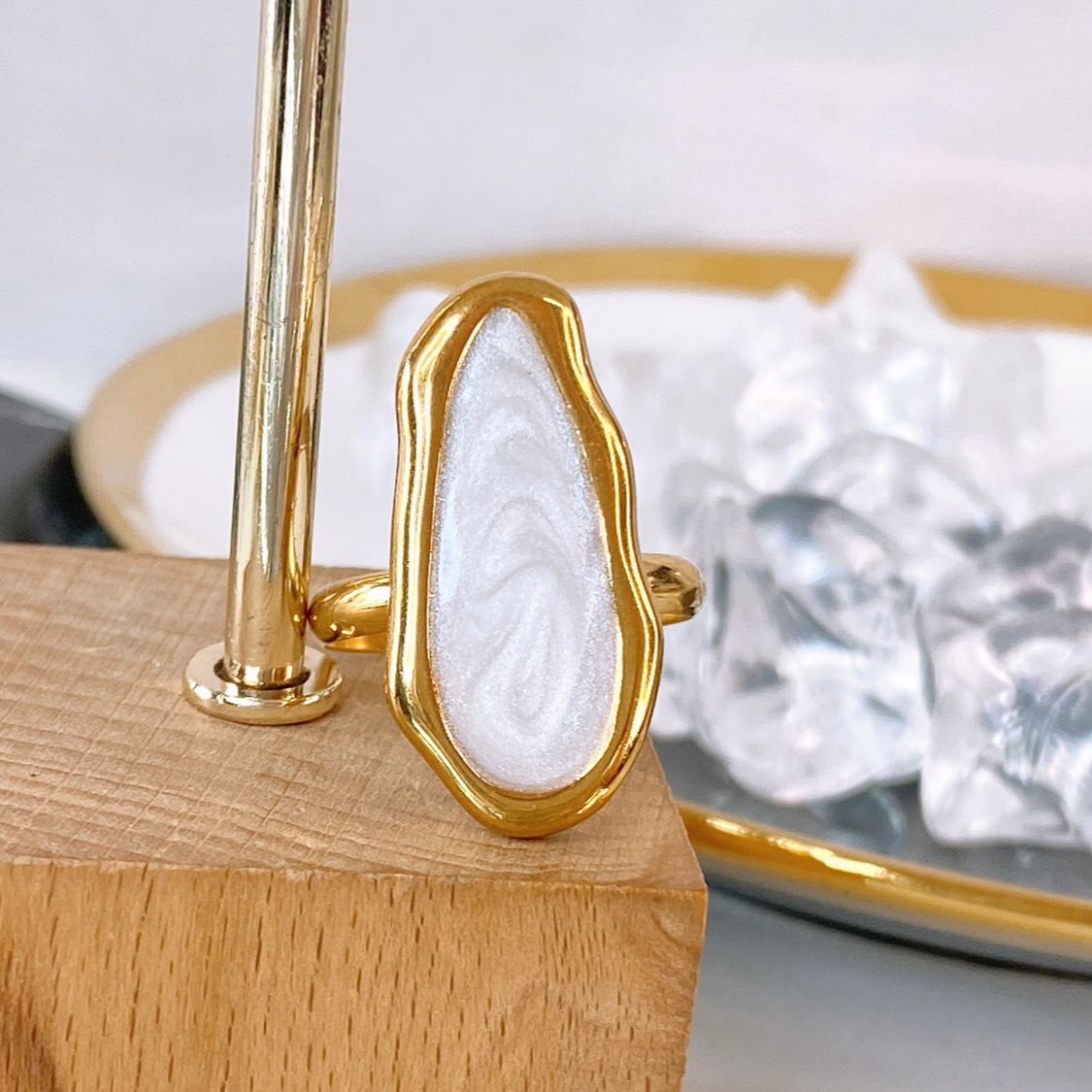 Anillo de Acero Inoxidable Ajustable RAI1374-2