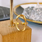 Anillo de Acero Inoxidable Ajustable RAI13780-1