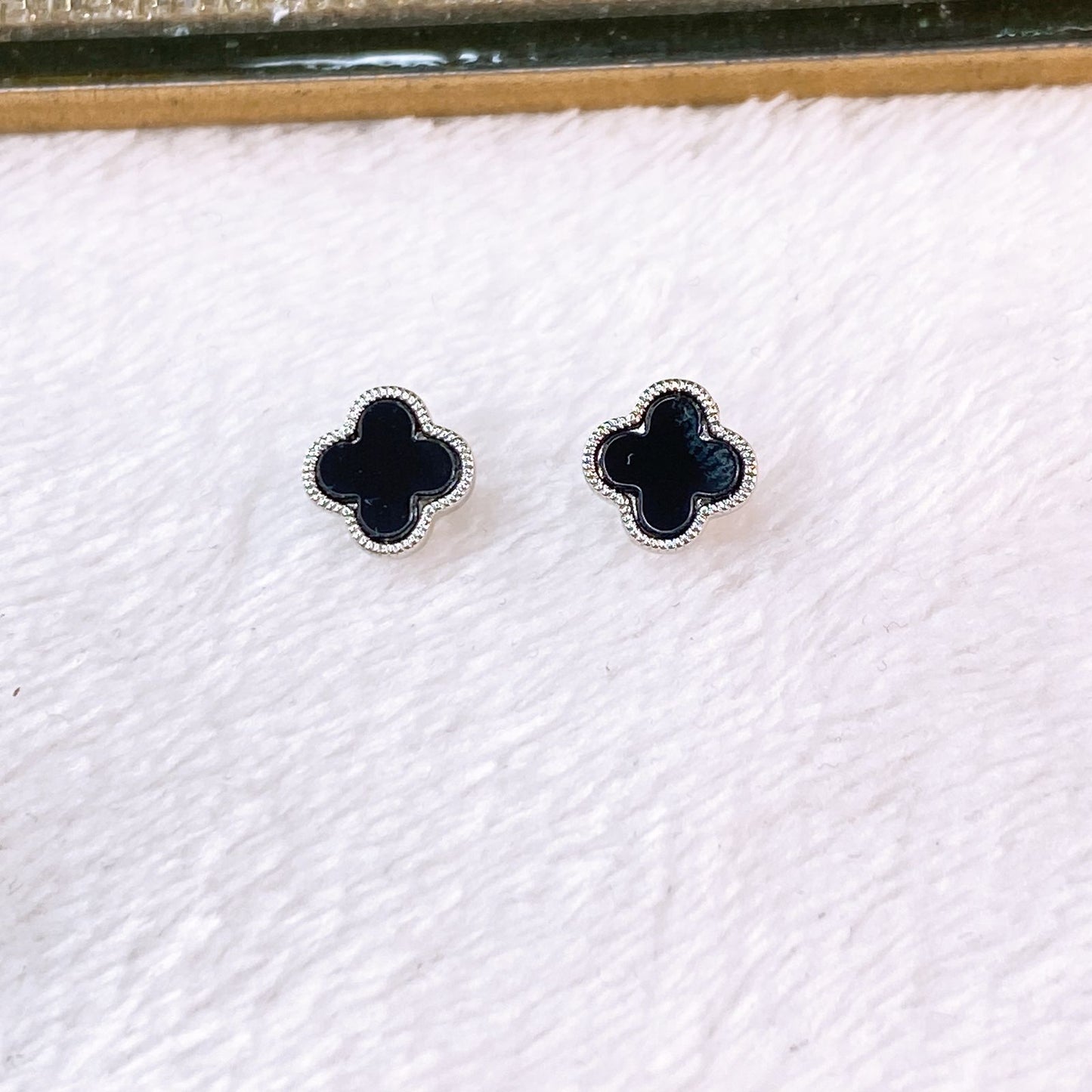Arete de Chapa de Oro COA2886-2