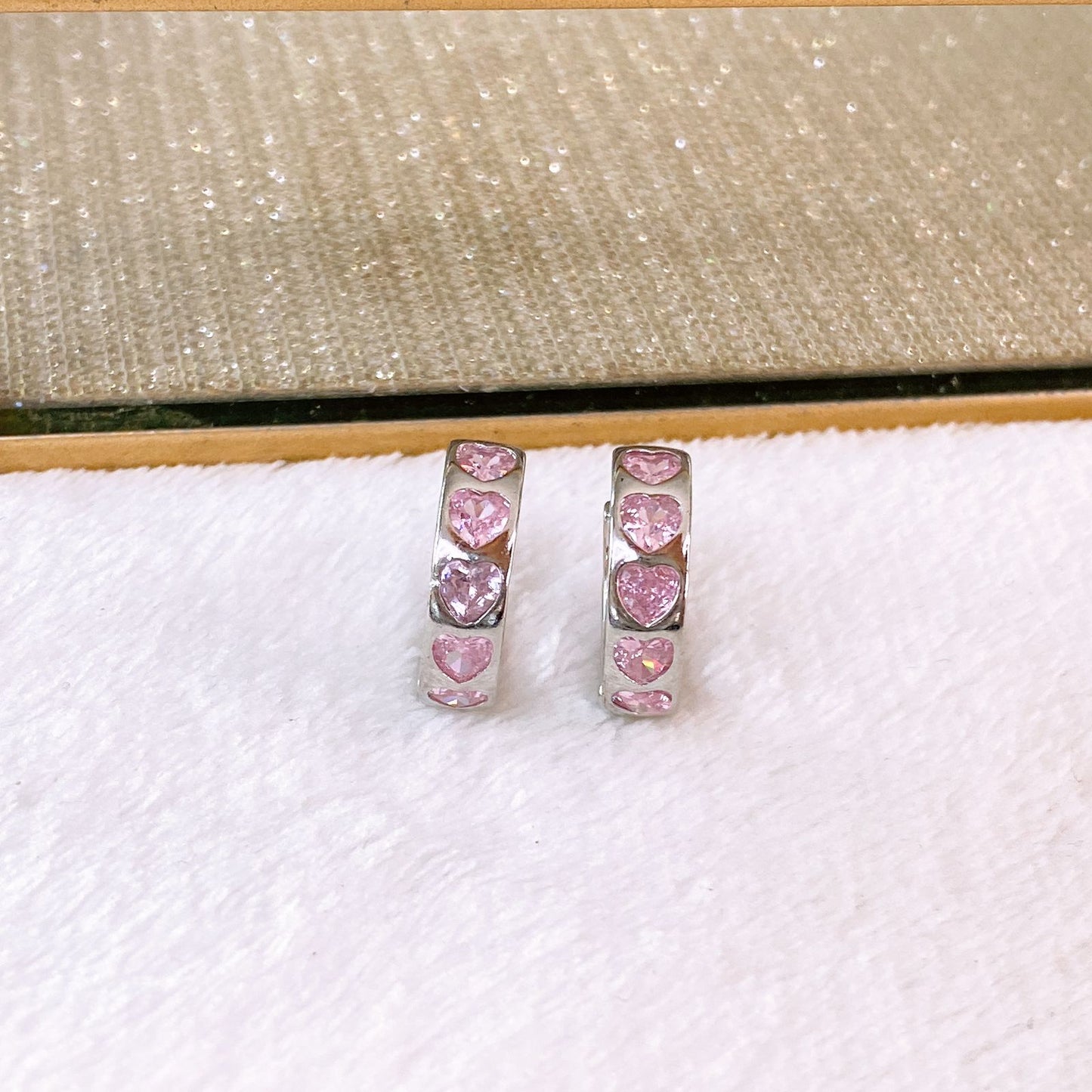 Arete de Chapa de Oro COA2876-2