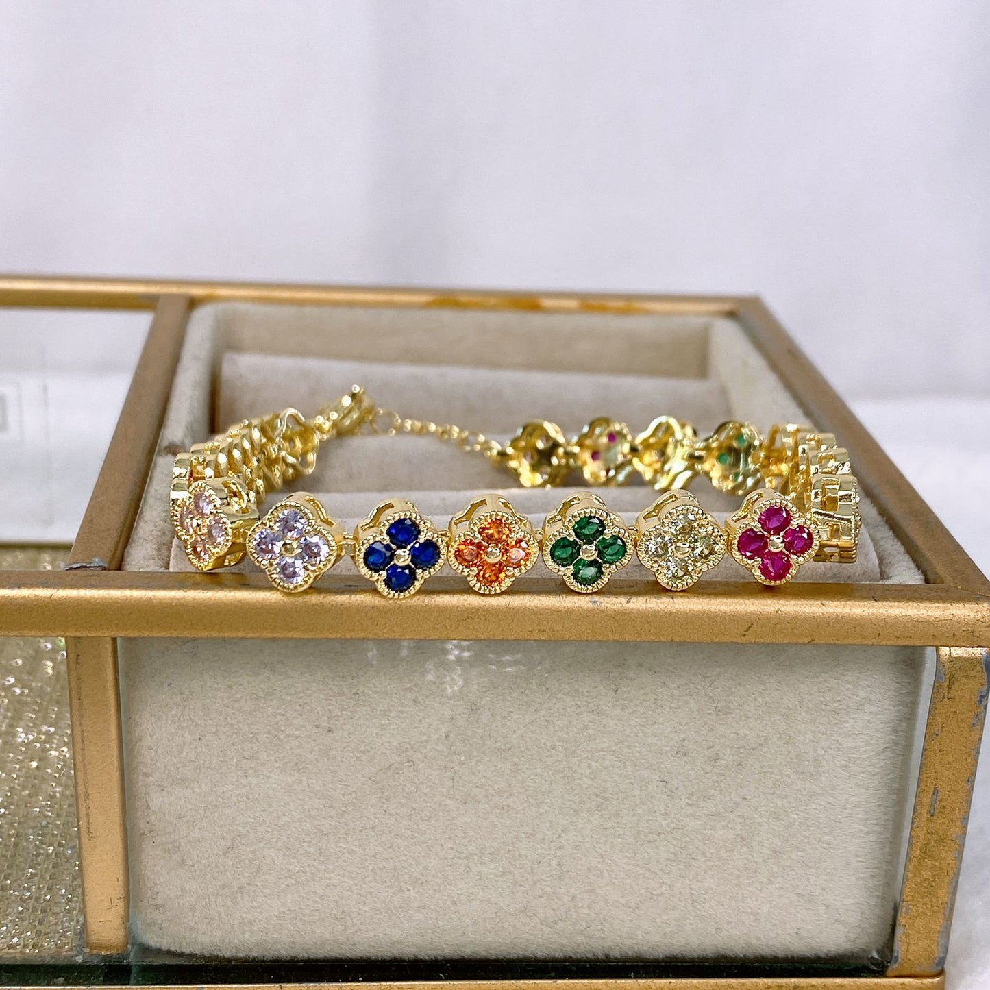 Pulsera de Chapa de Oro COP1924-3