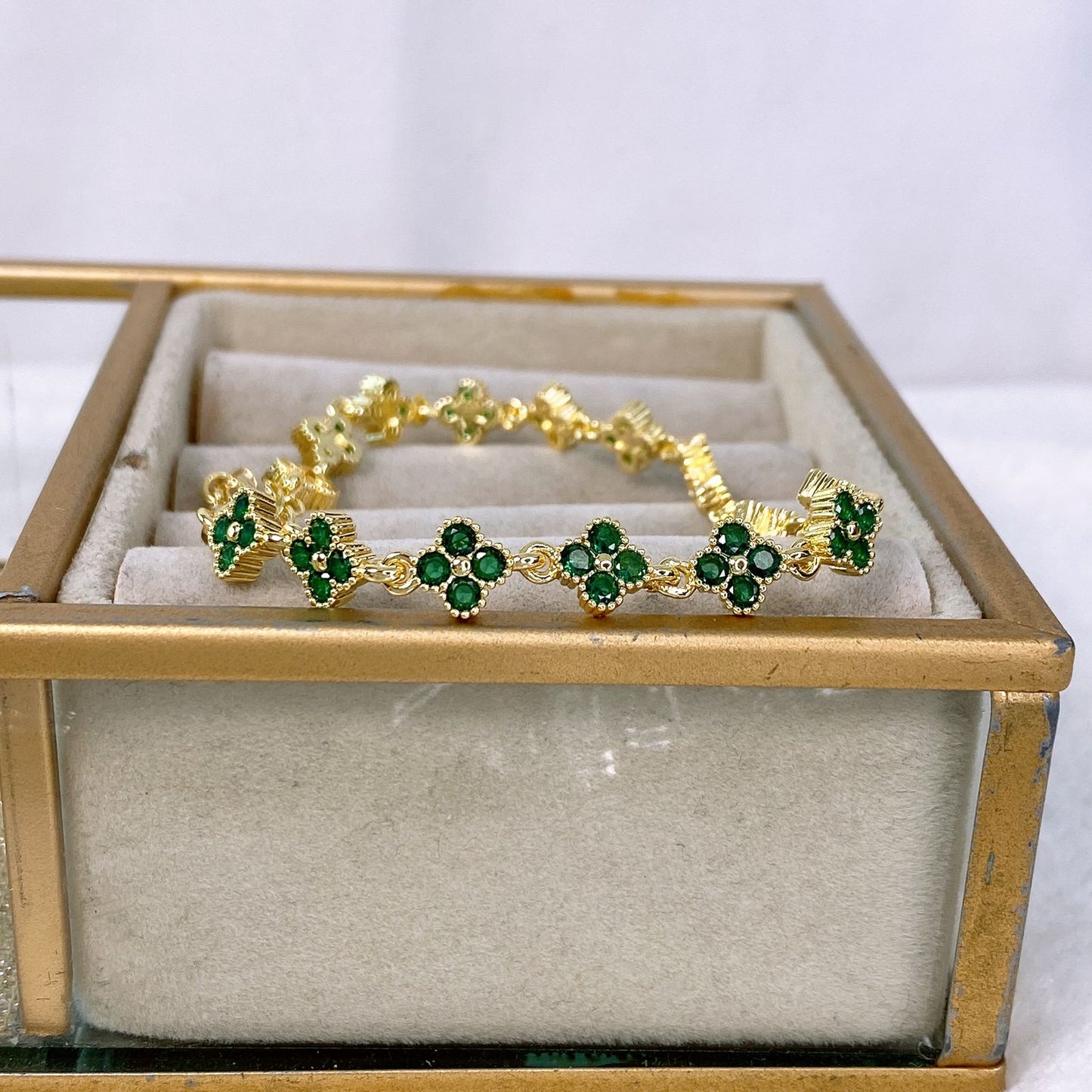 Pulsera de Chapa de Oro COP1924-8