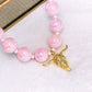 Collar de Resina y Chapa de Oro CC2572-1