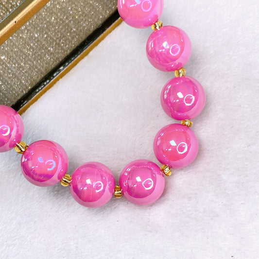 Collar de Resina y Chapa de Oro CC2569-2
