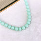 Collar con Cuencas de Cristal con Acero Inoxidable CAI3423-2