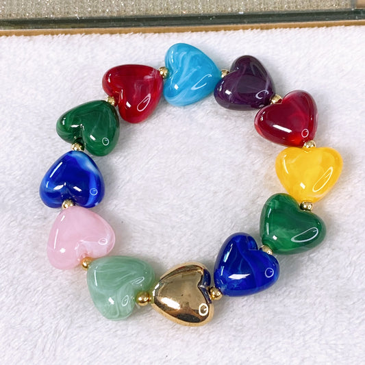 Pulsera de Acrilico PB826-1