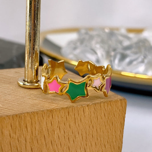 Anillo de Acero Inoxidable Ajustable RAI1381-1
