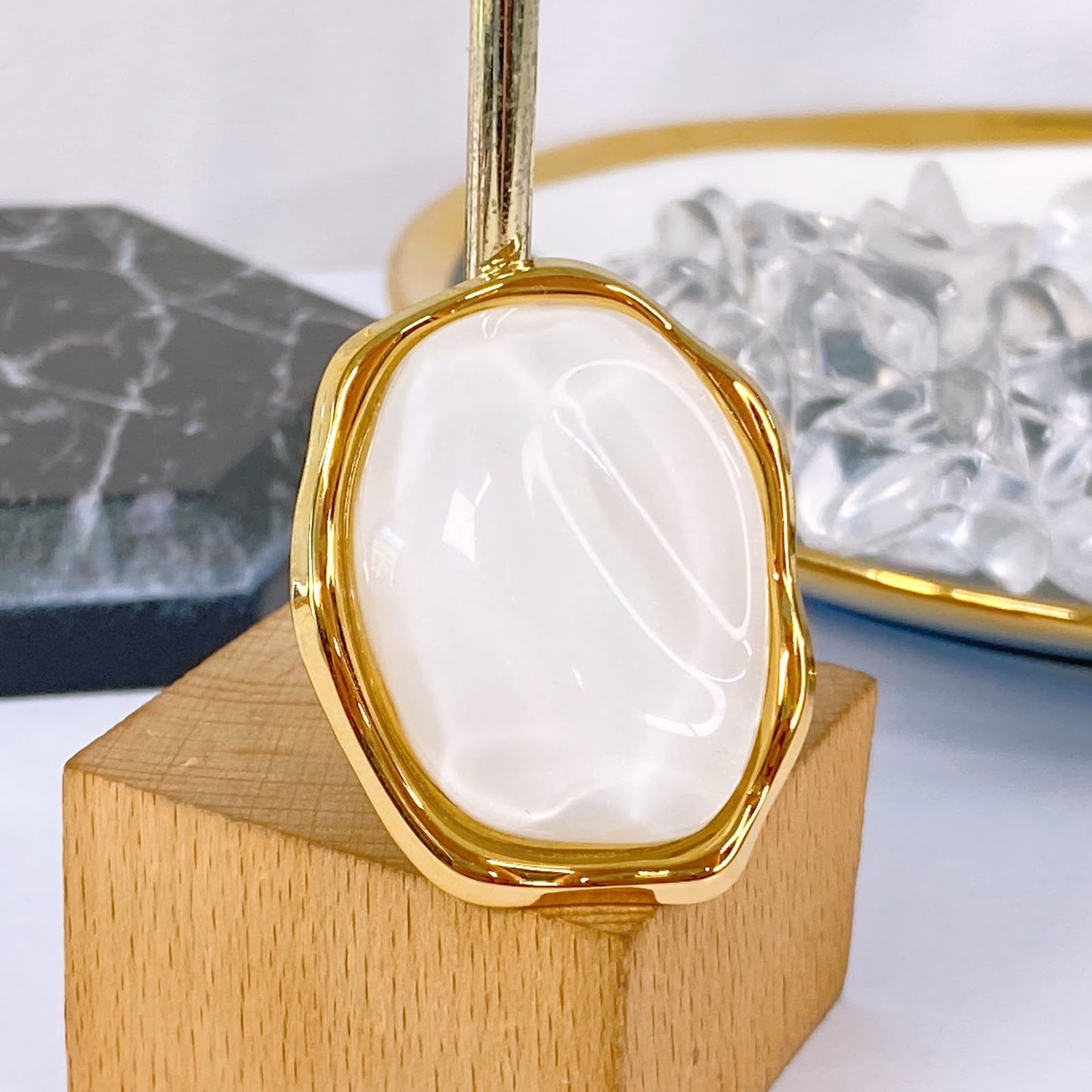 Anillo de Acero Inoxidable Ajustable RAI1385-1