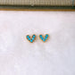 Arete de Chapa de Oro COA2883-5