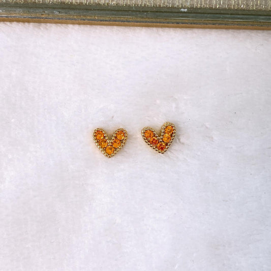 Arete de Chapa de Oro COA2883-2
