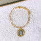 Pulsera de Chapa de Oro COP1949-2