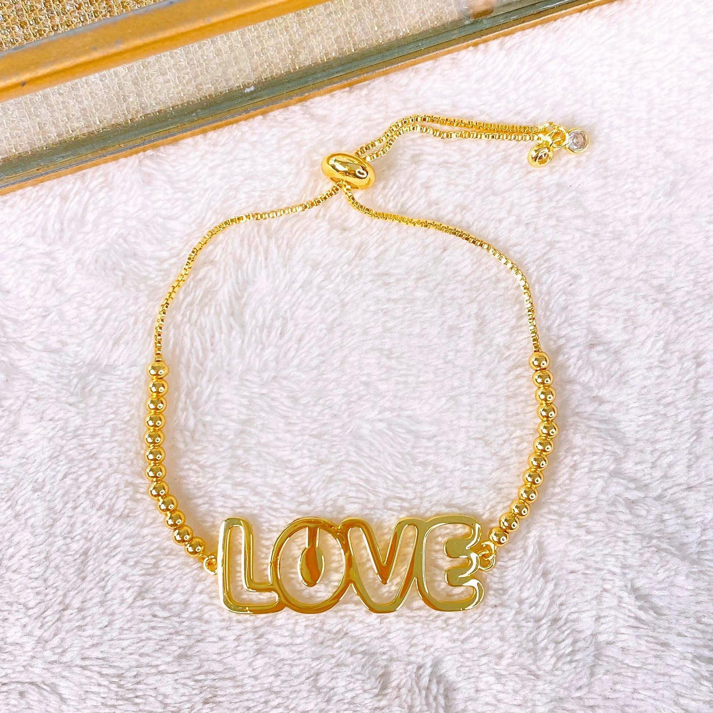 Pulsera de Chapa de Oro COP1950-1