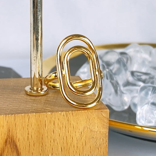 Anillo de Acero Inoxidable Ajustable RAI1399-1