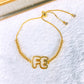 Pulsera de Chapa de Oro COP1951-1
