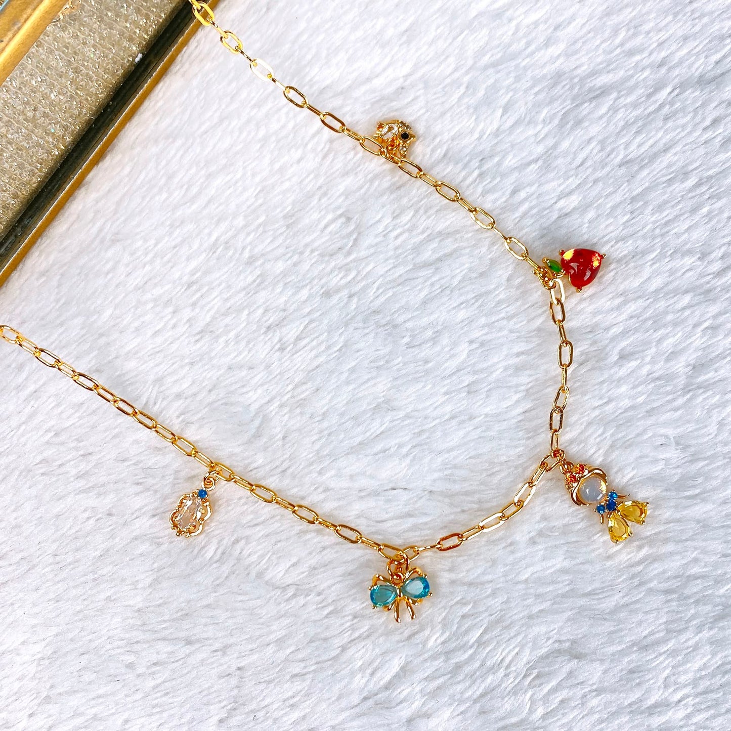 Collar de Chapa de Oro CC2576-1