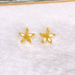 Arete de Chapa de Oro COA2889-5