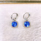 Arete de Chapa de Oro y Zirconias COA2901-2