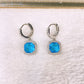 Arete de Chapa de Oro y Zirconias COA2906-2