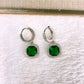 Arete de Chapa de Oro y Zirconias COA2902-2