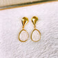 Arete de Acero Inoxidable Esmaltado AAI3061-1