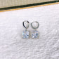 Arete de Chapa de Oro y Zirconia COA2912-1