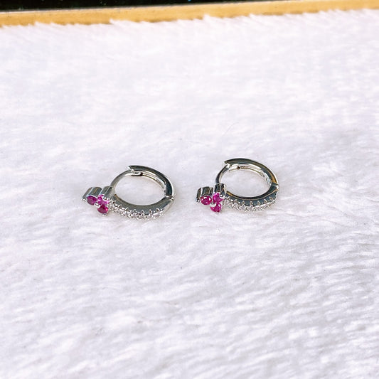 Arete de Chapa de Oro COA2934-6