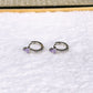 Arete de Chapa de Oro COA2934-4