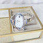 Reloj en Pulsera Italiana de Acero con Baño de Chapa de Oro RJ147-2