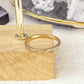 Anillo de Acero Inoxidable Talla #8 RAI1420-8