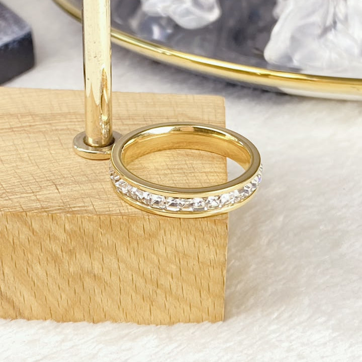 Anillo de Acero Inoxidable Talla #7 RAI1415-7