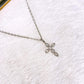 Collar de Acero Inoxidable y Dije de Chapa de Oro CAI3479-2