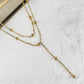 Collar Doble de Acero Inoxidable CAI3461-1