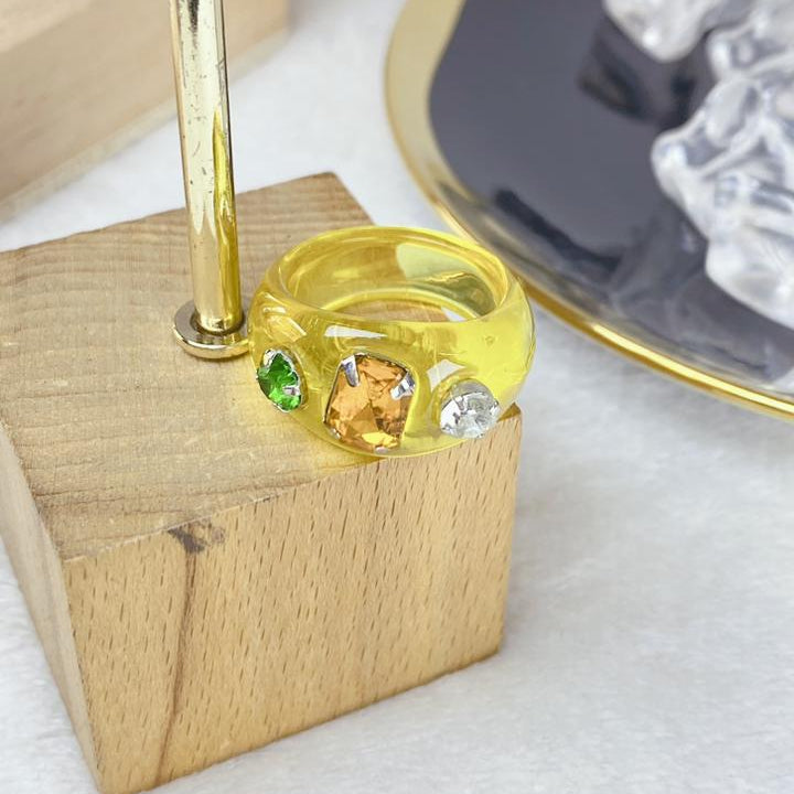 Anillo de Resina Talla #8 RB514-6