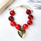 Pulsera Resina y Chapa de oro COP1965-3