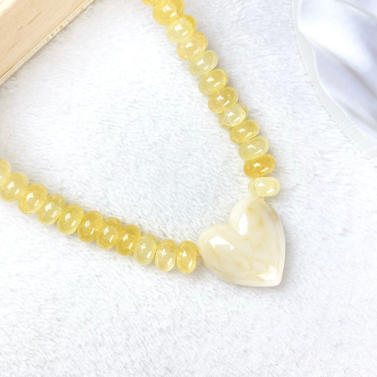 Collar de Piedra Natural y Acero Inoxidable CAI3481-4