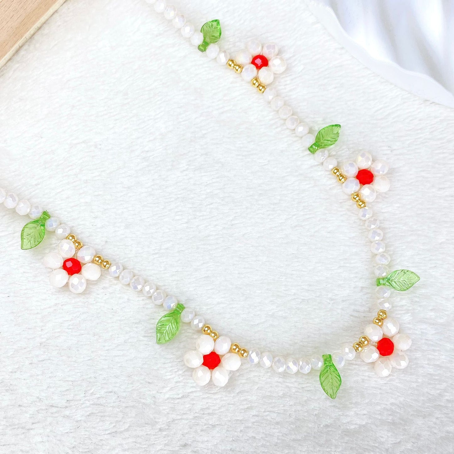 Collar de Acrilico y Acero Inoxidable CAI3482-1