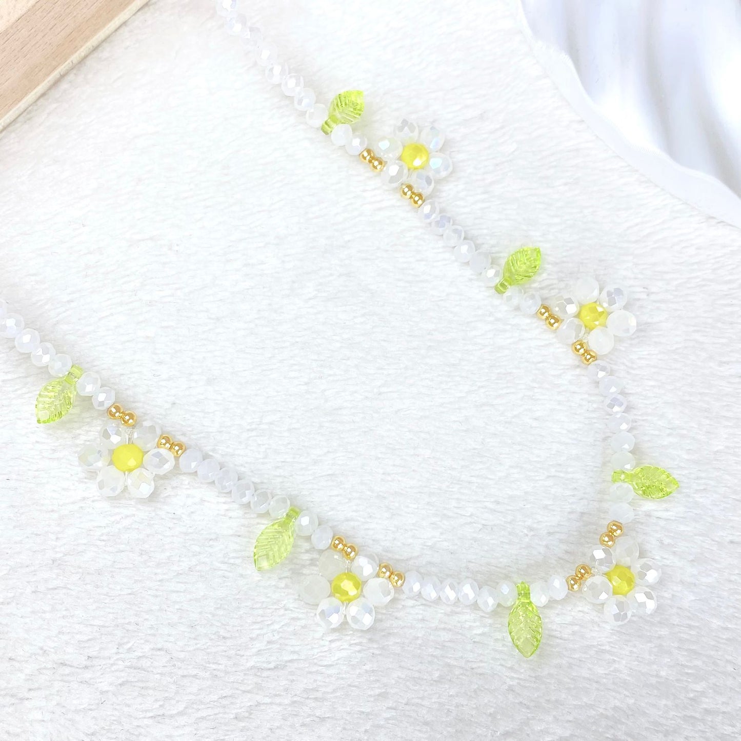 Collar de Acrilico y Acero Inoxidable CAI3482-2