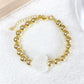 Pulsera Resina y Chapa de oro COP1966-1